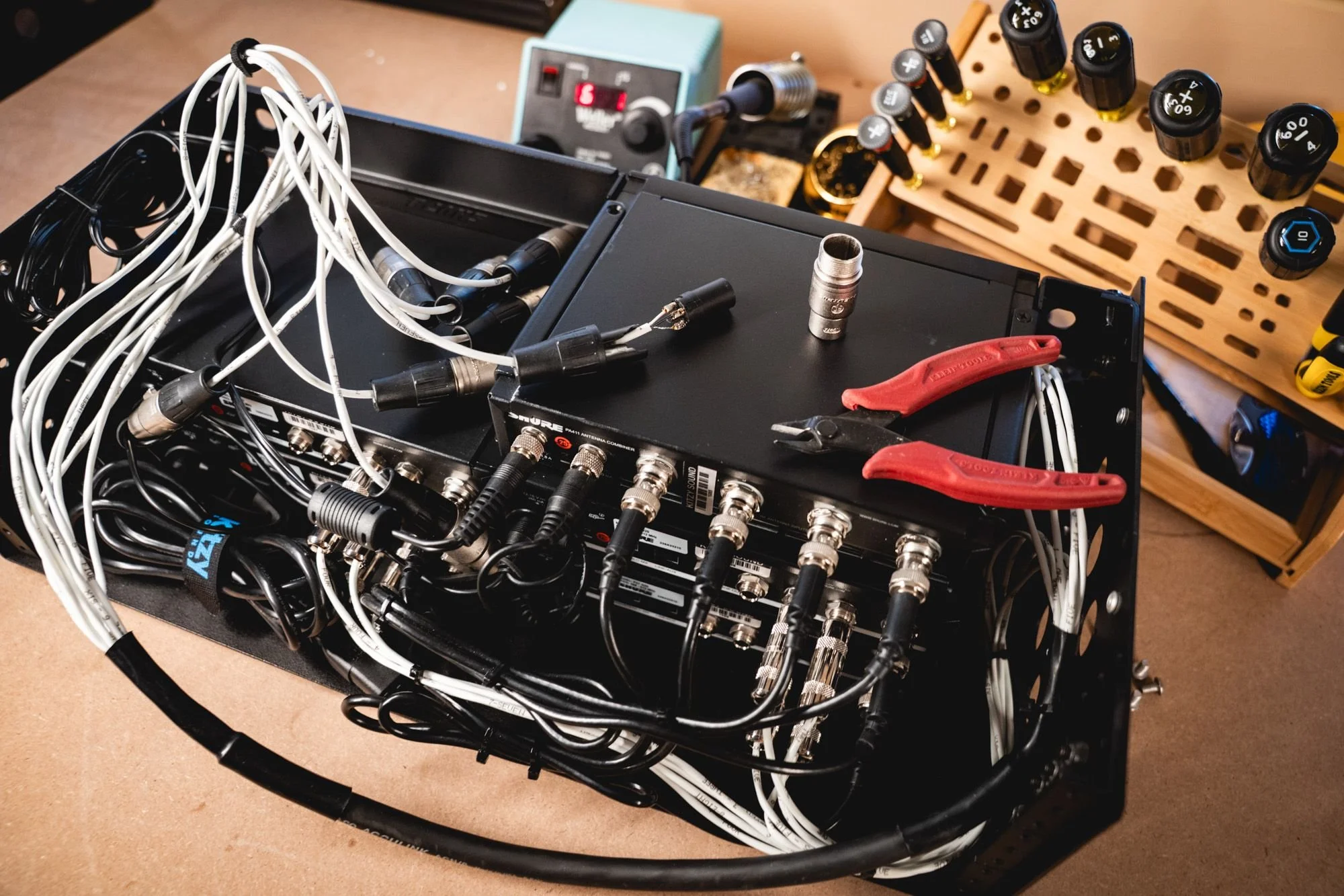 Custom-built touring rack